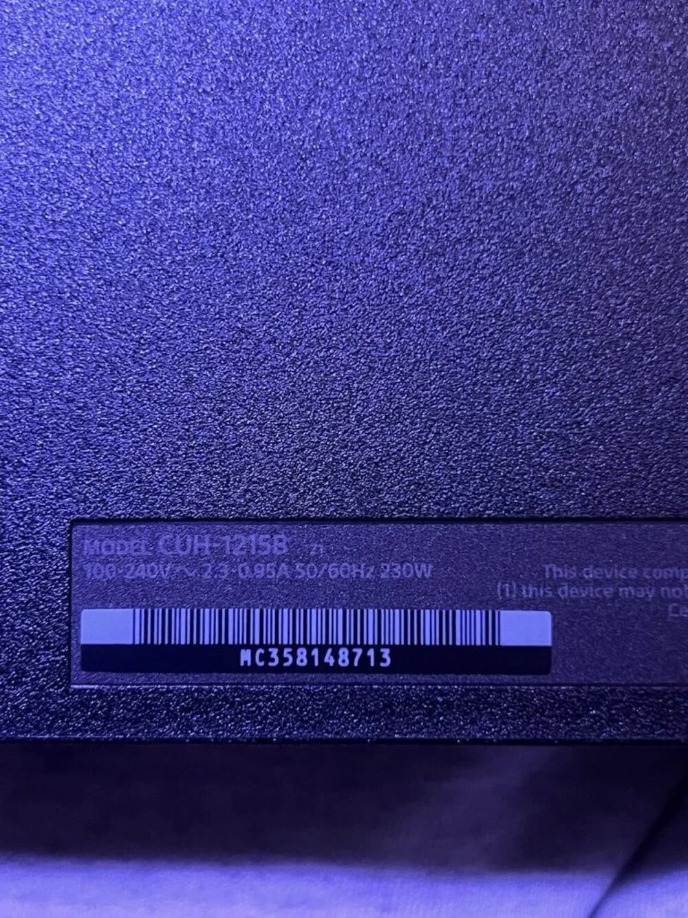 Sony ps4 console